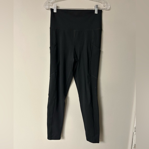 American Eagle Black The Everything Pocket Leggings - Picture 1 of 4
